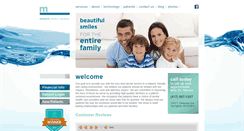 Desktop Screenshot of moorefamilydentalcare.com